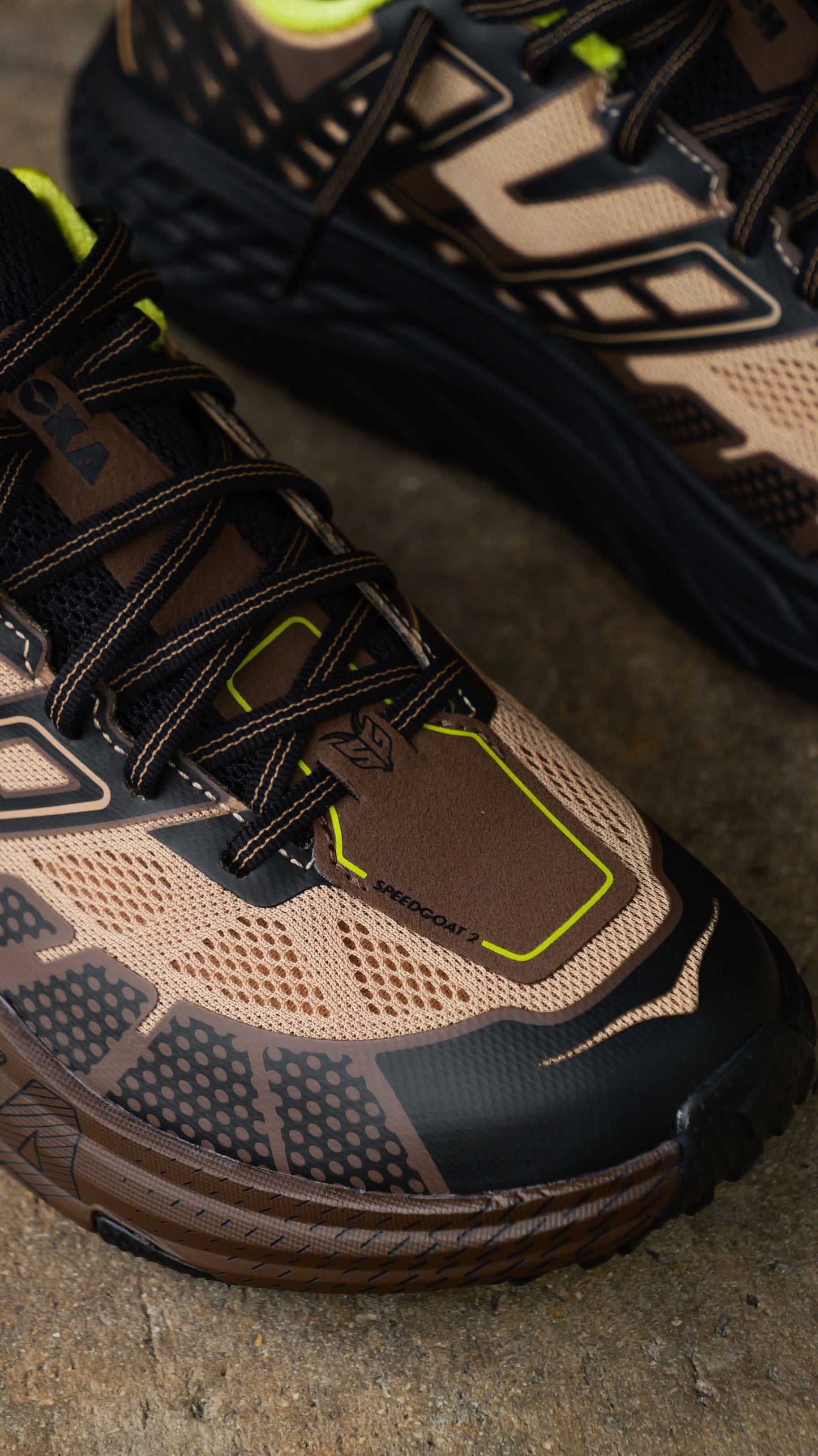 Hoka SpeedGoat 2 TS (Dark Chocolate/Black)
