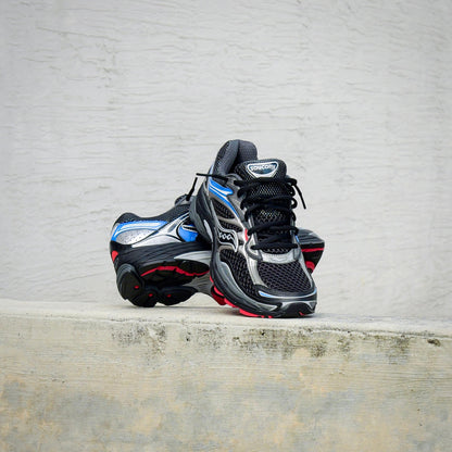 Mens Saucony ProGrid Omni 9 (Black/Multi)