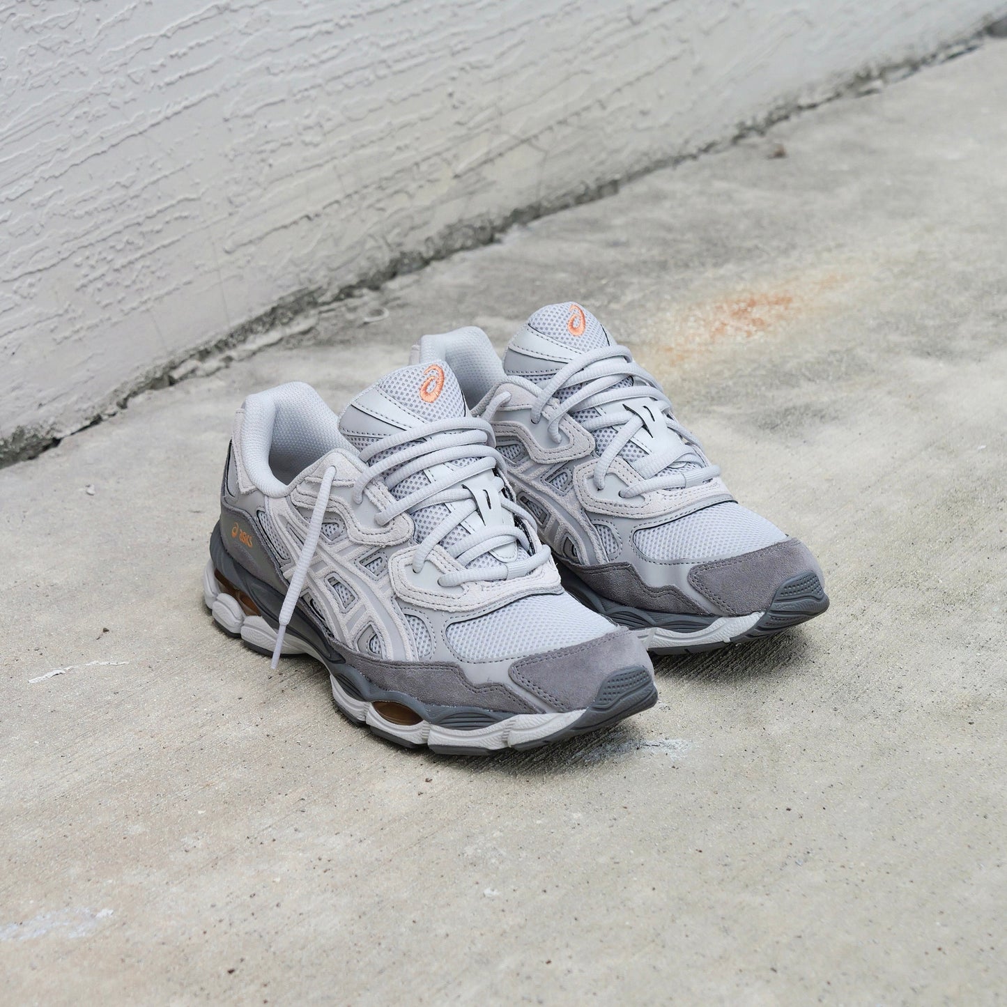 Mens Asics Gel-NYC (Cloud Grey/Cement Grey)
