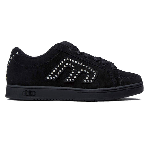 Etnies Kingpin Shoes - Black/Black/Silver
