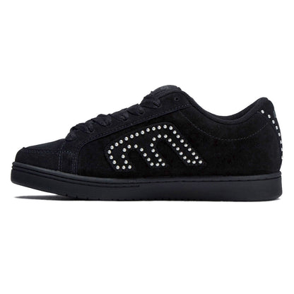 Etnies Kingpin Shoes - Black/Black/Silver