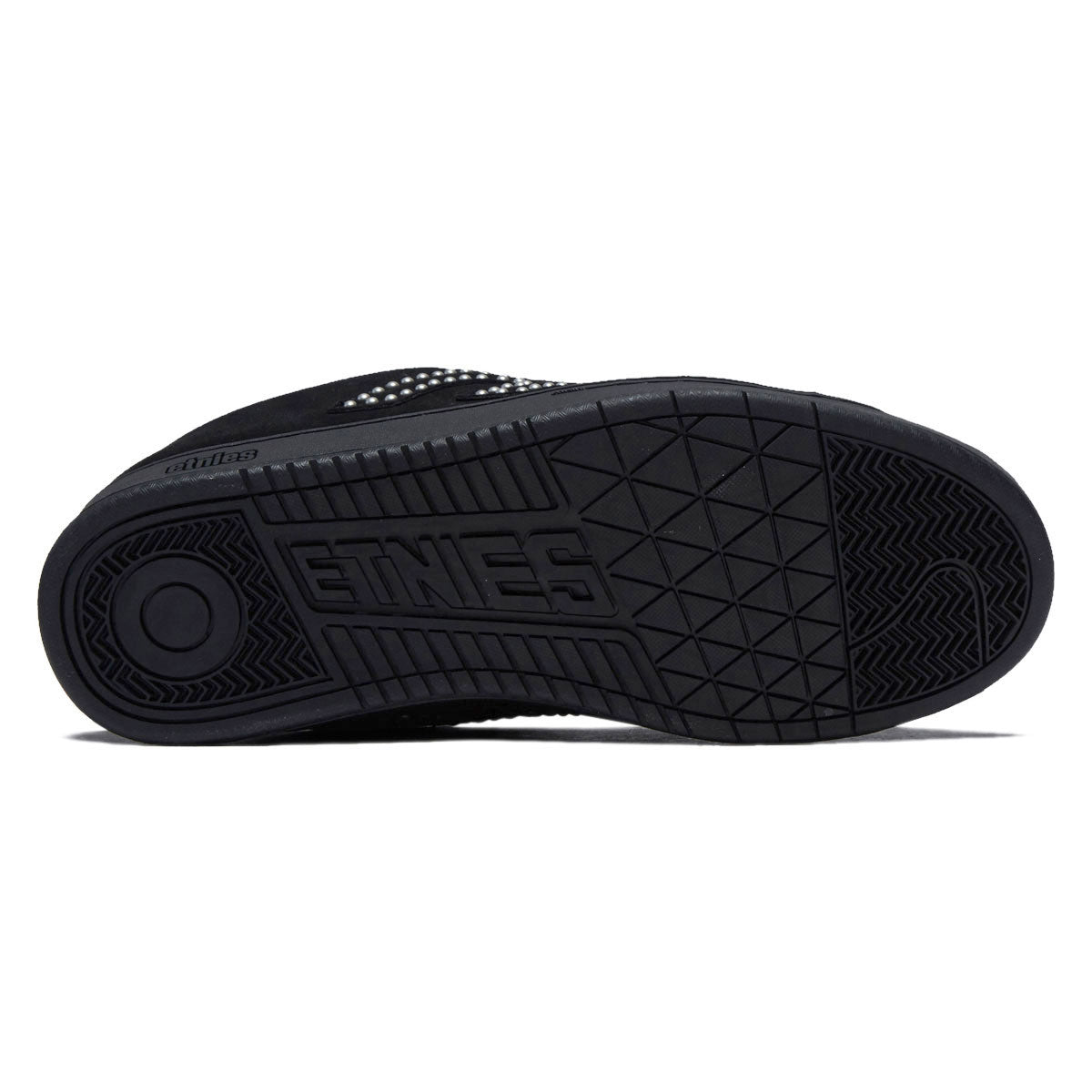 Etnies Kingpin Shoes - Black/Black/Silver