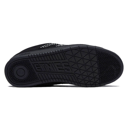 Etnies Kingpin Shoes - Black/Black/Silver