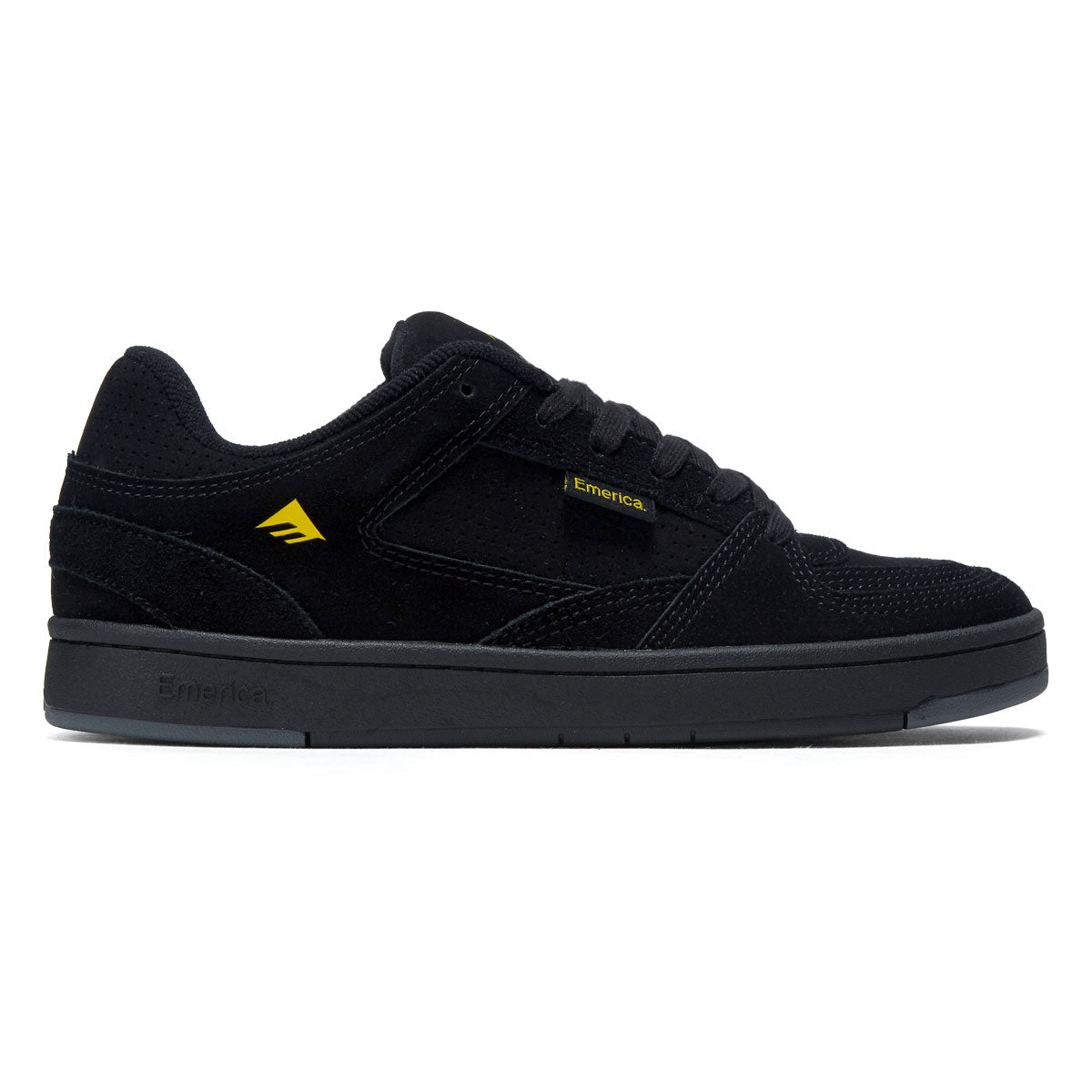 Emerica Mute Shoes - Black/Yellow/Black