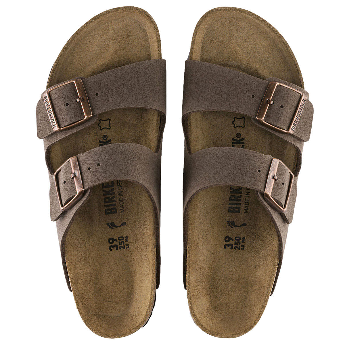 Birkenstock Arizona Sandals - Mocha Birkibuc