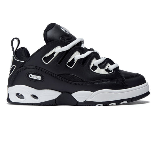 Osiris D3 E Shoes - Black/White/Black