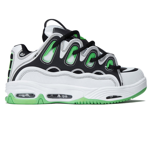 Osiris D3 2001 Shoes - White/Black/Green