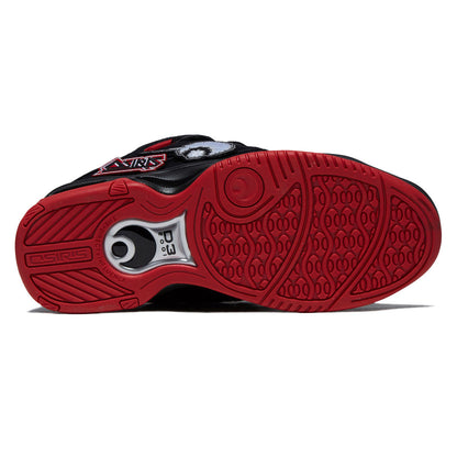 Osiris D3 2001 Shoes - Black/Red/Velcro
