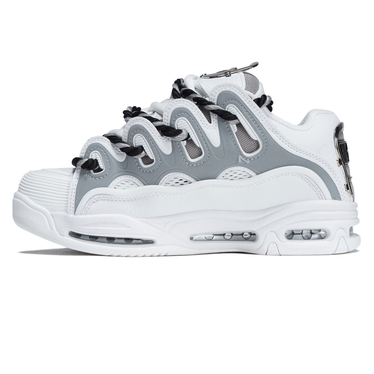 Osiris D3 2001 Shoes - 25 Years/White/Silver