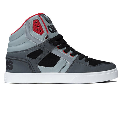 Osiris Clone Shoes - Black/Grey/Red