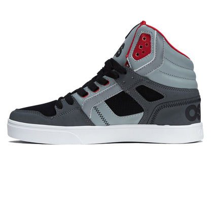 Osiris Clone Shoes - Black/Grey/Red