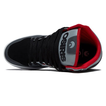 Osiris Clone Shoes - Black/Grey/Red