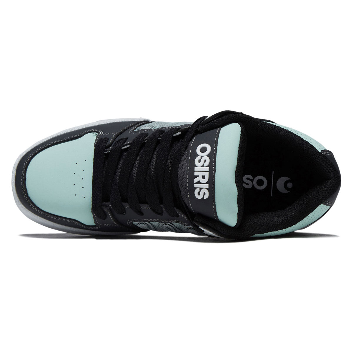 Osiris Pixel Shoes - Charcoal/Mint/White
