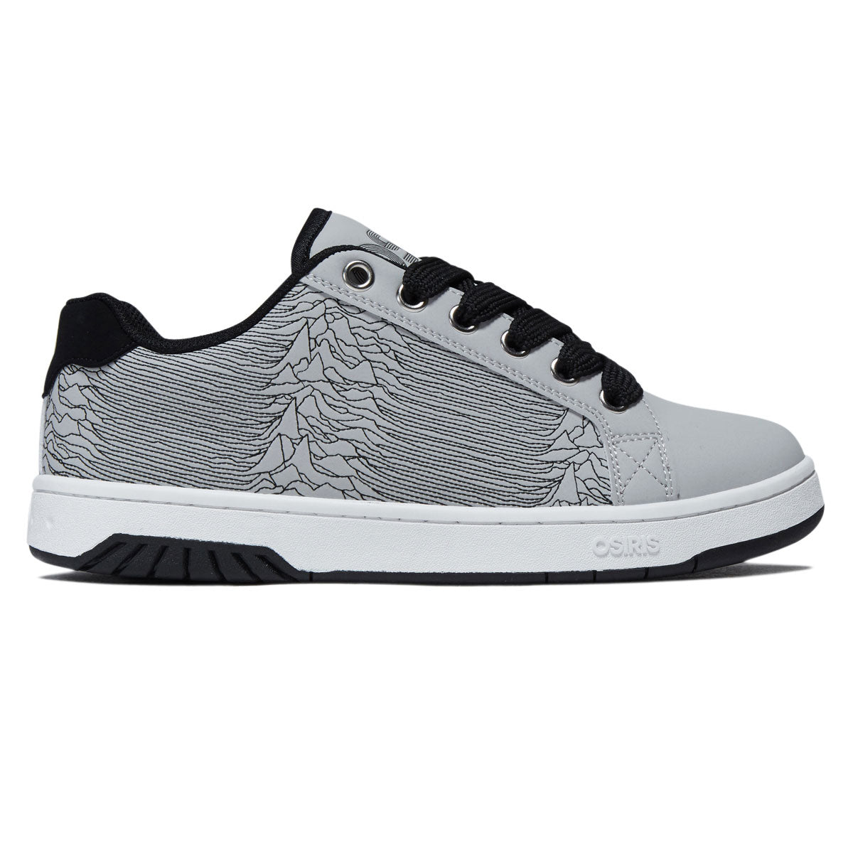 Osiris Troma Alt Shoes - Grey/White/Pulse