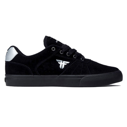 Fallen The Daytona Shoes - Black/Silver