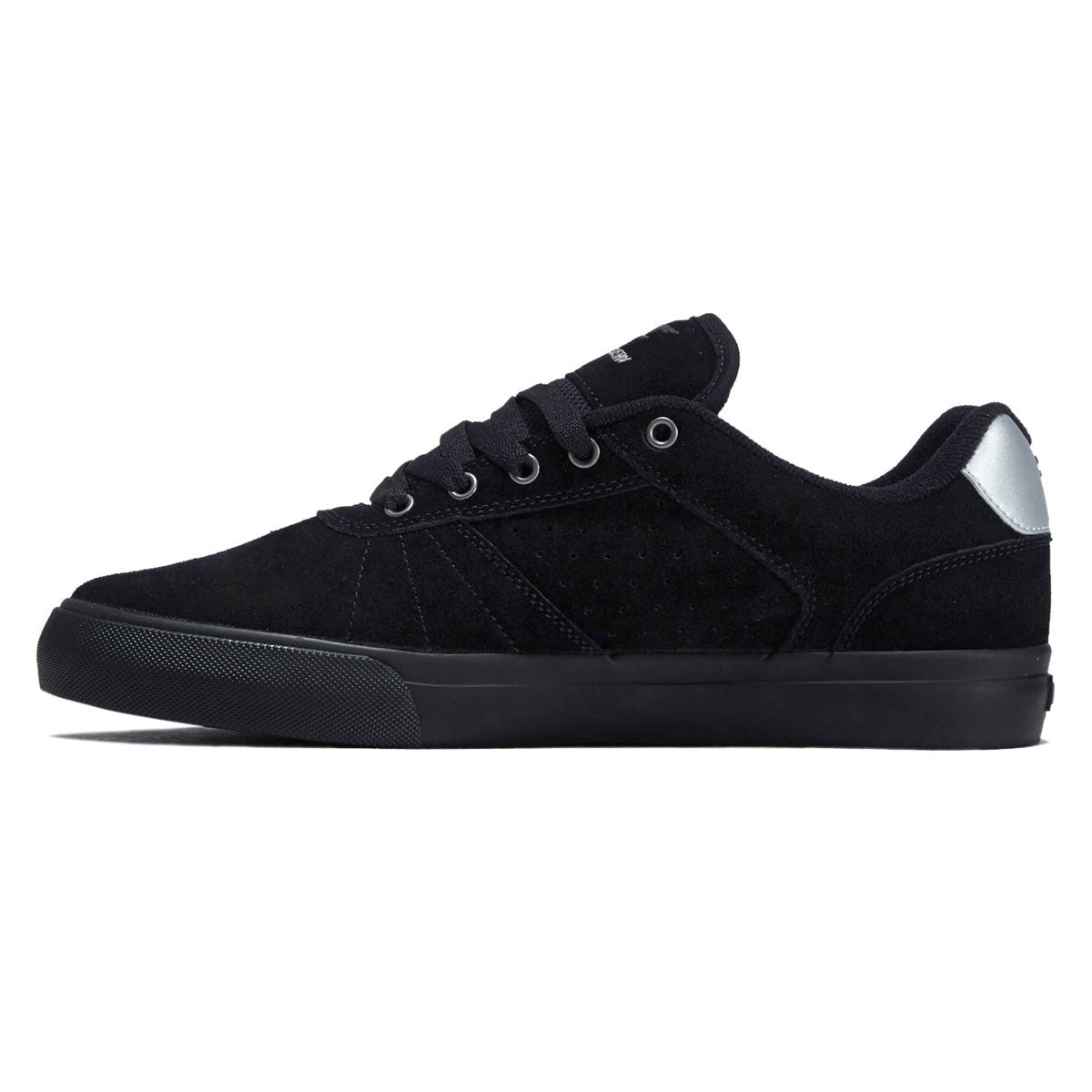 Fallen The Daytona Shoes - Black/Silver