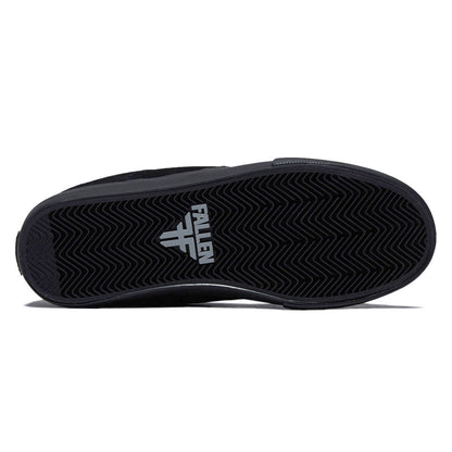 Fallen The Daytona Shoes - Black/Silver