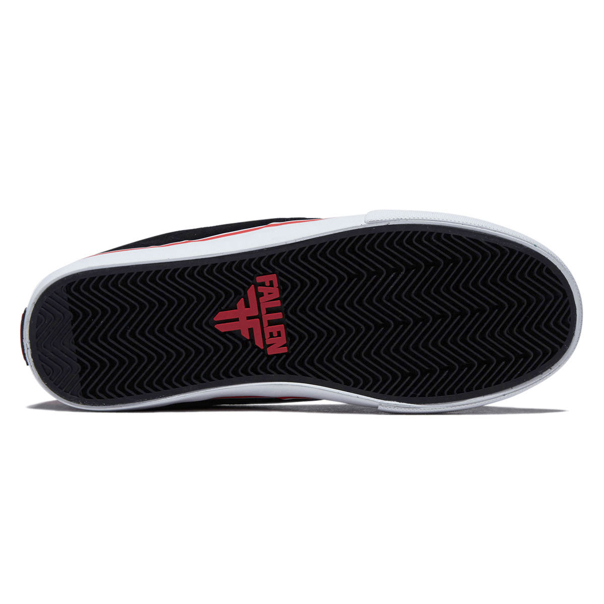 Fallen The Daytona Shoes - Black/Red/White