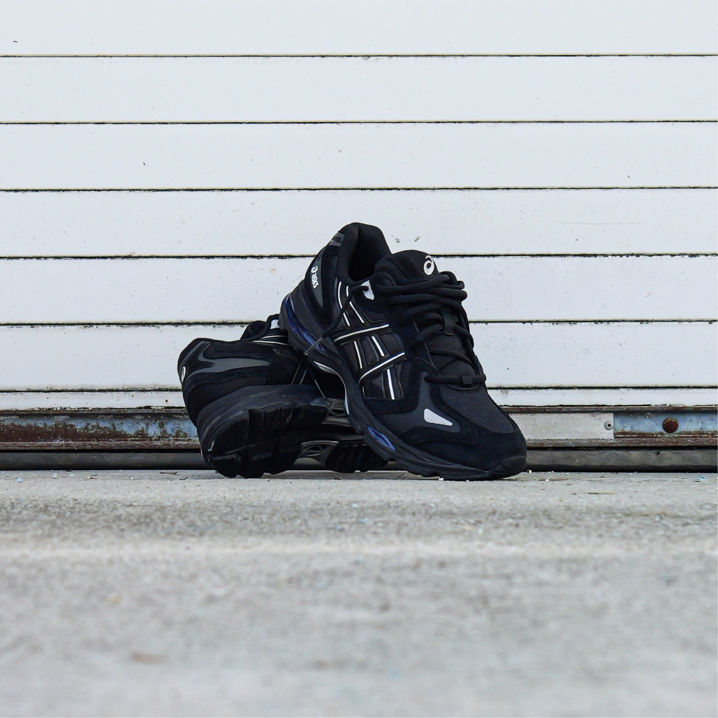 Mens Asics Gel K-1011 (Black/Silver)