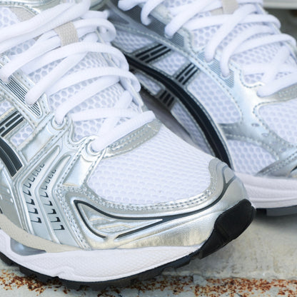 Mens Asics Gel-Kayano 14 (White/Graphite Grey)