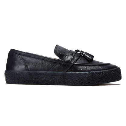 Last Resort AB VM005 Loafer Shoes - Ostritch Black/Black