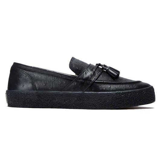 Last Resort AB VM005 Loafer Shoes - Ostritch Black/Black