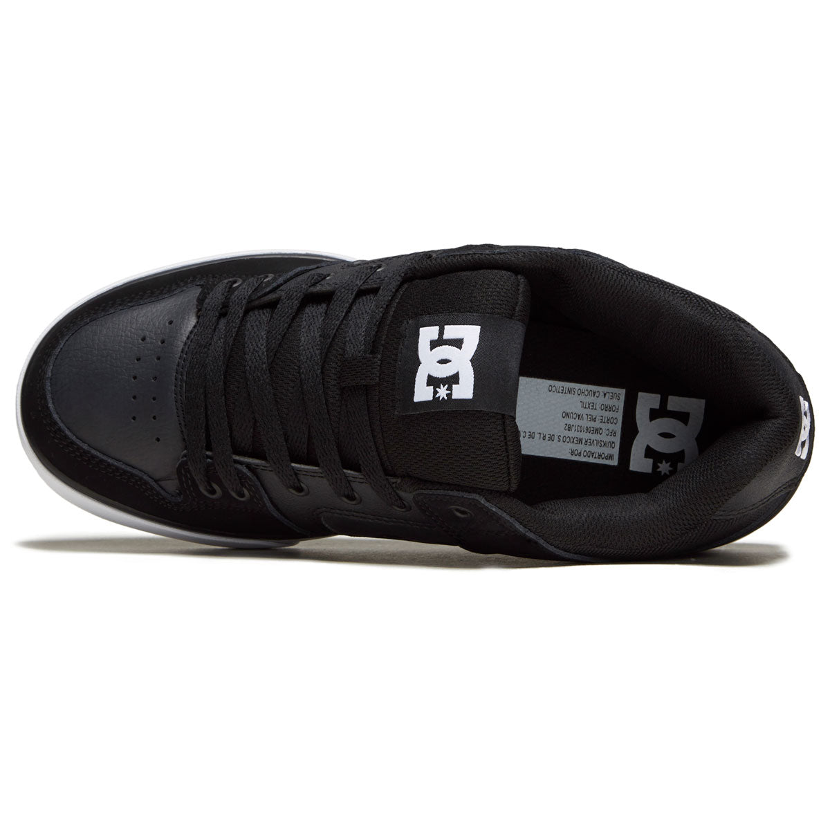 DC Pure Shoes - Black/Black/White