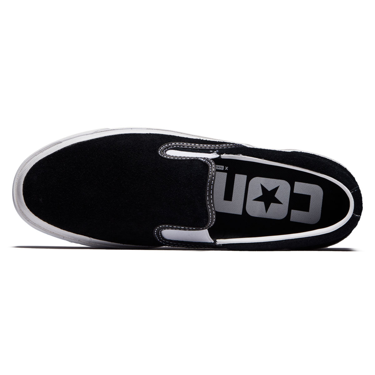 Converse One Star CC Slip Pro Shoes - Black/White/White