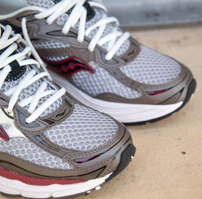Mens Saucony ProGrid Omni 9 (Brown/Red)
