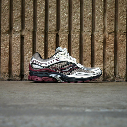 Mens Saucony OG ProGrid Omni 9 (Tan/Maroon)