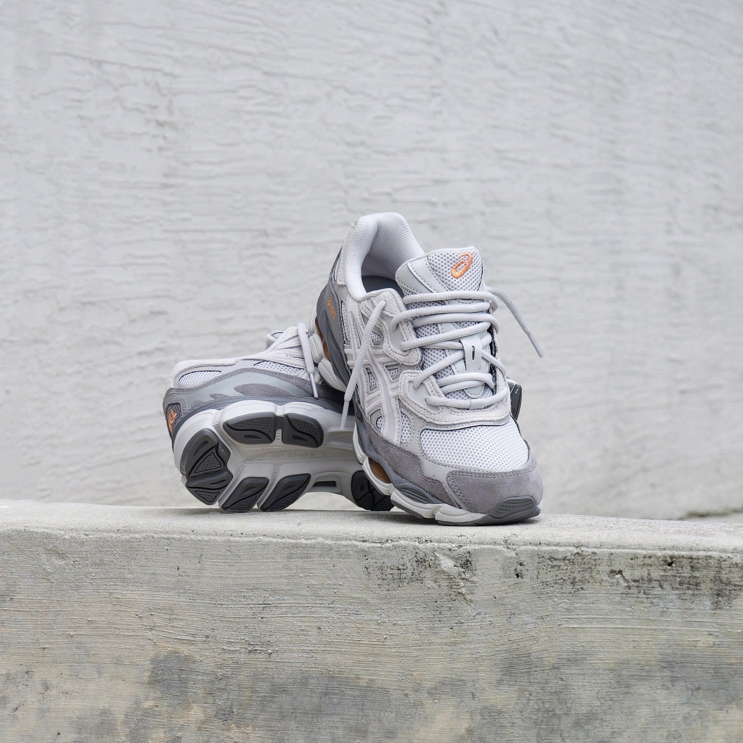Mens Asics Gel-NYC (Cloud Grey/Cement Grey)