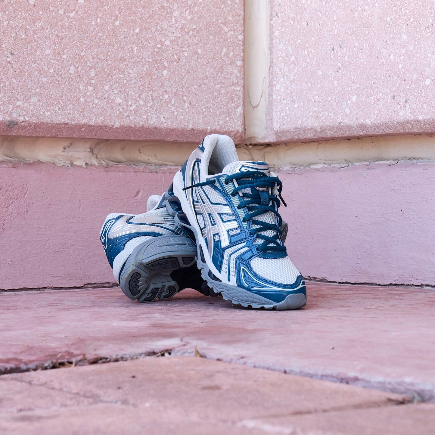 Mens Asics Gel-Kayano 14 (Glacier Grey/Pure Silver)