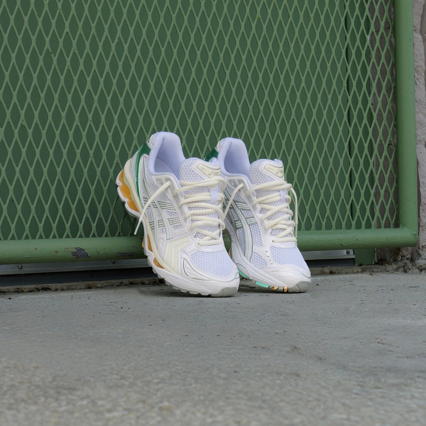 Mens Asics Gel-Kayano 14 (White/White)