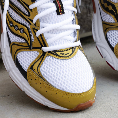 Mens Saucony Ride Millennium (White/Gold)