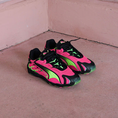 Mens Puma Inhale (Fluro Pink/Green Glare)