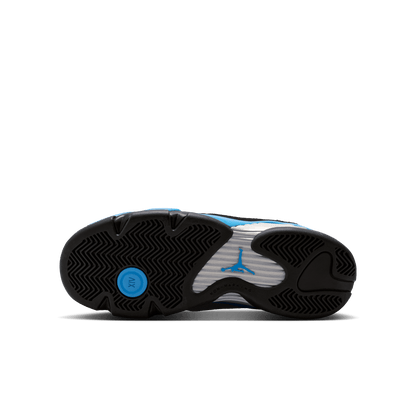 Big Kids' Air Jordan 14 Retro "Black University Blue" (Unisex)