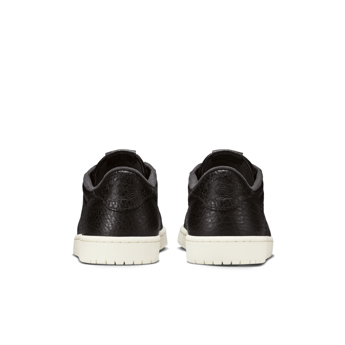 Men's Air Jordan 1 Retro Low  NS "Swoosh less Black"