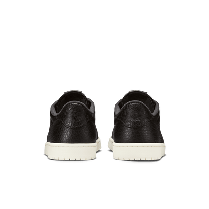Men's Air Jordan 1 Retro Low  NS "Swoosh less Black"