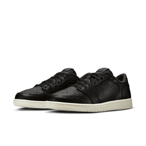 Men's Air Jordan 1 Retro Low  NS "Swoosh less Black"