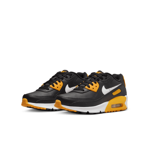 Big Kids' Nike Air Max 90 LTR "Black University Gold"