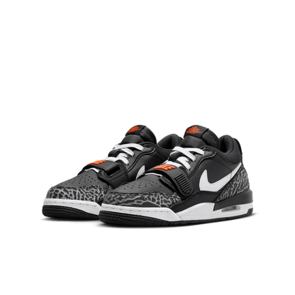 Big Kids' Air Jordan Legacy 312 Low "Black White Safety Orange"