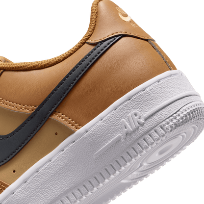 Boy's Nike Air Force 1 "Wheat Club Gold White Anthracite"