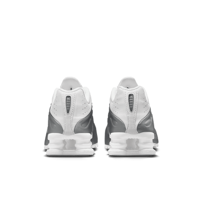 Big Kids' Nike Shox R4 "White Metallic Silver'