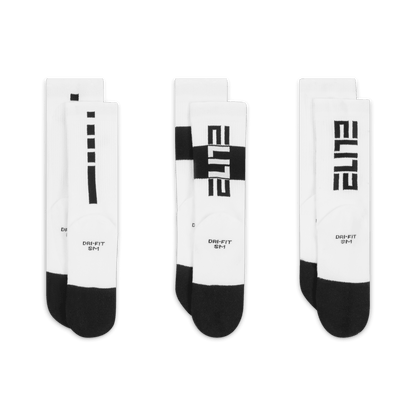 Unisex Nike Elite Crew Kids Socks