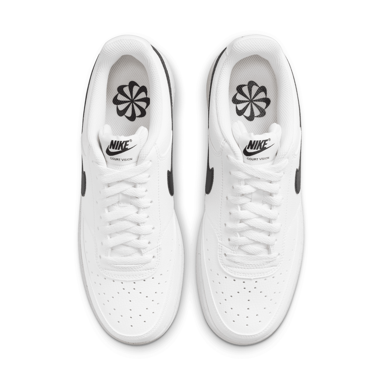 Men's Nike Court Vision Low Next Nature "White Black"