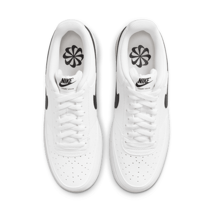 Men's Nike Court Vision Low Next Nature "White Black"