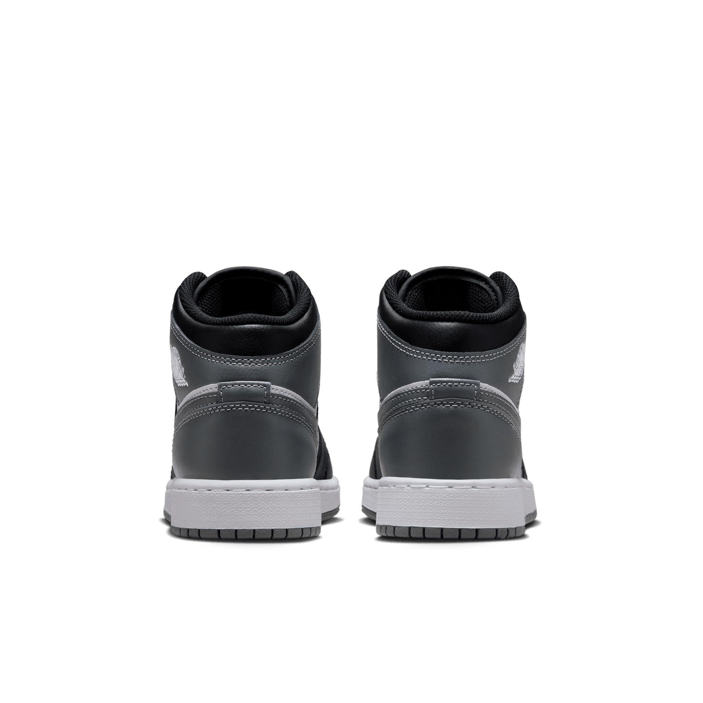 Big Kids' Air Jordan 1 Mid "Iron Grey"