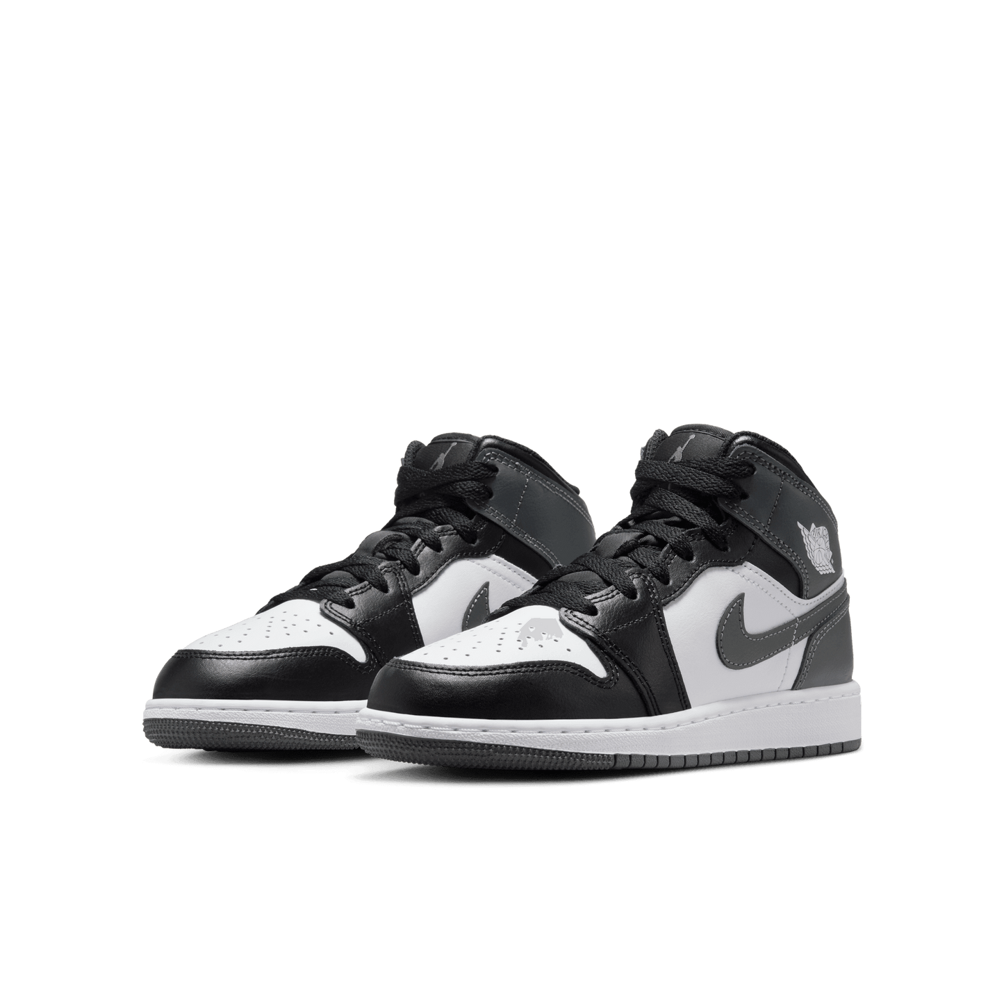 Big Kids' Air Jordan 1 Mid "Iron Grey"