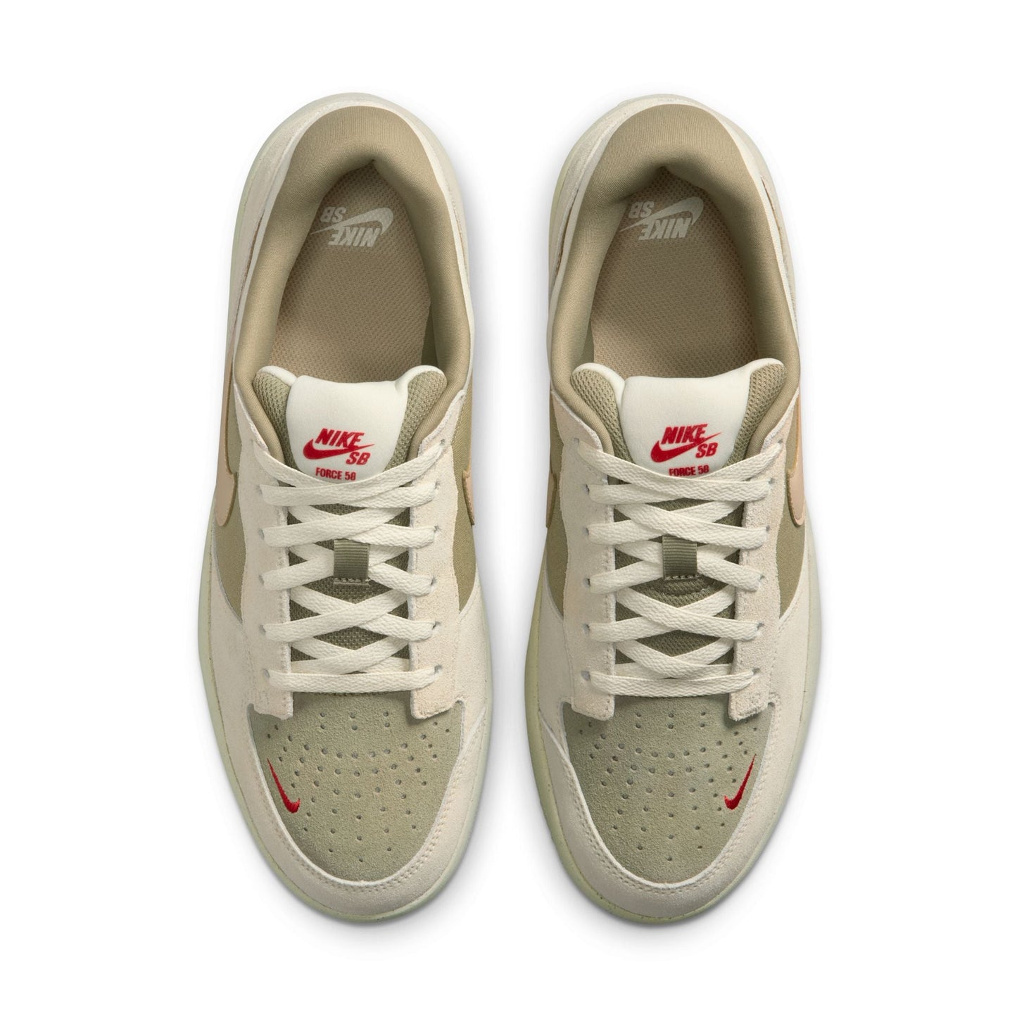 Nike SB Force 58 Coconut Milk / Linen / Neutral Olive Shoes