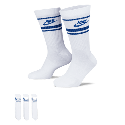 Nike Sportswear Everyday Essential Crew Socks (3 Pairs) (UNISEX)